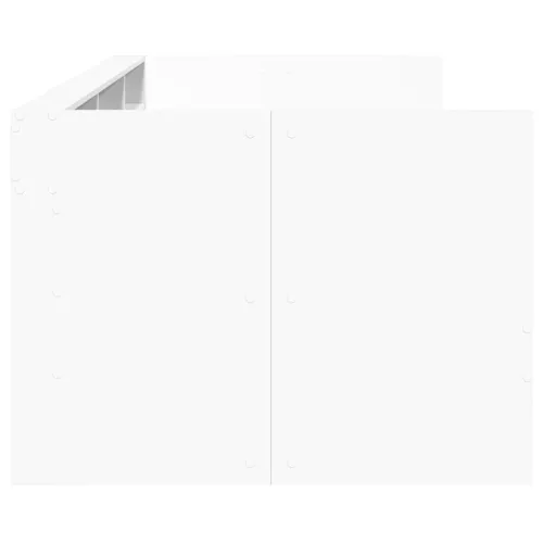Dnevni krevet s ladicama bez madraca bijeli 100 x 200 cm - Bijela 100 x 200 cm Cijena