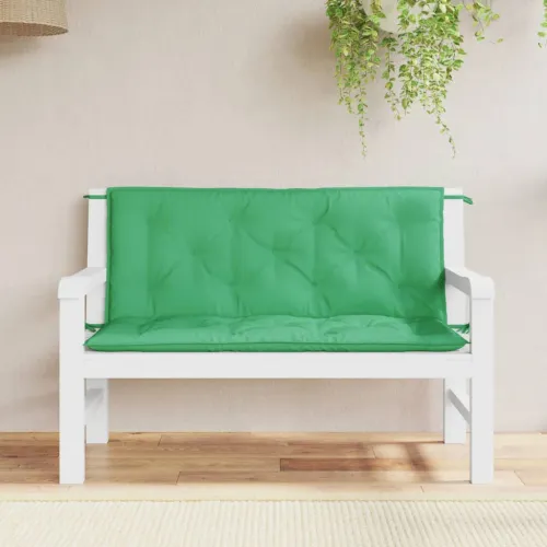 Jastuci za vrtnu klupu 2 kom zelena tkanine Oxford - Zelena 120 x 50 x 7 cm 2 Cijena