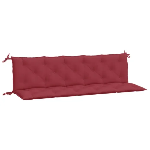 Jastuci za vrtnu klupu 2 kom crven vina tkanine Oxford - Boja crnog vina 180 x 50 x 7 cm Cijena