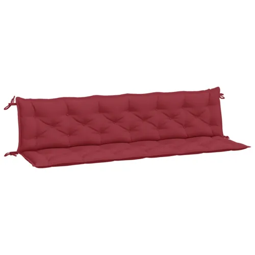 Jastuci za vrtnu klupu 2 kom Crvena vina tkanine Oxford - boja crnog vina 200 x 50 x 7 cm 2 Cijena