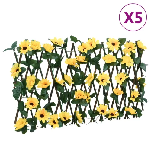  Proširiva rešetka umjetnog bršljana 5 kom 5 kom žuta 180x30cm - 180 x 20 cm 5 180 x 20 cm 5 Cijena