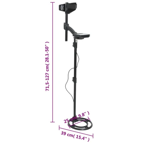 Detektor metala sa samopodešavanjem 18 cm dubina pretraživanja - 39 x 25 x 127 cm Cijena