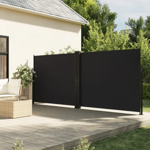 Bočna tenda na uvlačenje crna 180 x 1000 cm - Crna 180 x 1000 cm Cijena