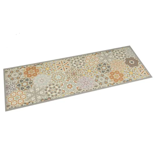 Kuhinjski tepih perivi pastelni šesterokuti 60x180cm baršunasti - Šesterokutni 60 x 180 cm Cijena
