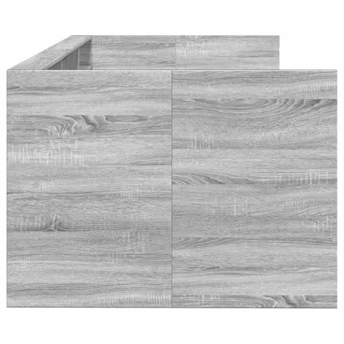 Dnevni krevet s ladicama bez madraca siva boja hrasta 100x200cm - Sivi hrast sonoma 100 x 200 cm Cijena