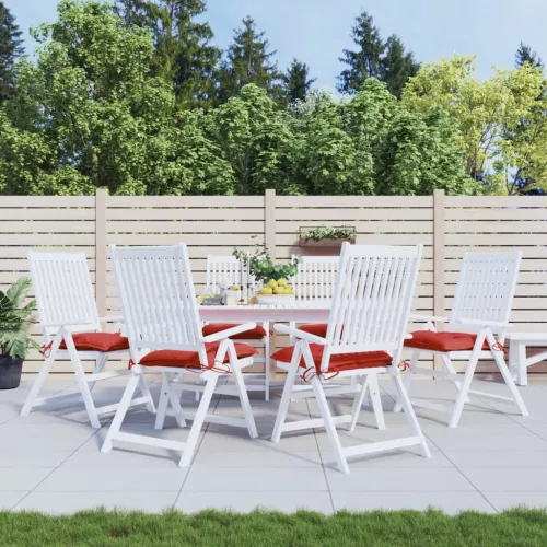 Jastuci za palete 6 kom crveni 50 x 50 x 7 cm od tkanine Oxford - Crvena 50 x 50 x 7 cm 6 Cijena
