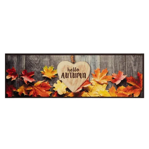 Kuhinjski tepih perivi s jesenskim uzorkom 60x180 cm baršunasti - Jesen 60 x 180 cm Cijena