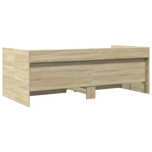 Dnevni krevet s ladicama bez madraca boja hrasta 100x200 cm - Sonoma hrast 100 x 200 cm Cijena