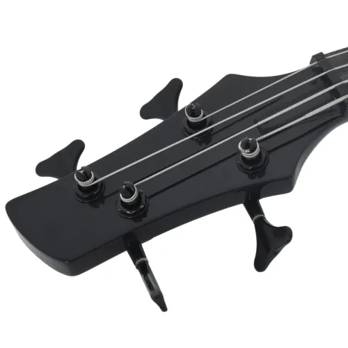 Električna bas gitara za početnike s torbom crna 4/4 46 - Crna Cijena