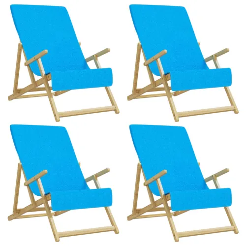 Ručnici za plažu 4 kom tirkizni 60 x 135 cm od tkanine 400 GSM - Tirkizna 60 x 135 cm 4 Cijena