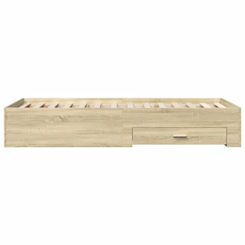Okvir za krevet s ladicama boja hrasta 90x200 cm - Sonoma hrast 90 x 200 cm Cijena