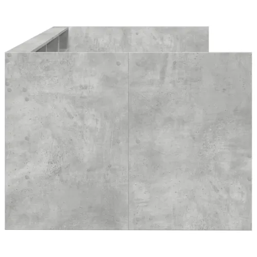 Dnevni krevet s ladicama bez madraca siva boja betona 100x200cm - Beton siva 100 x 200 cm Cijena