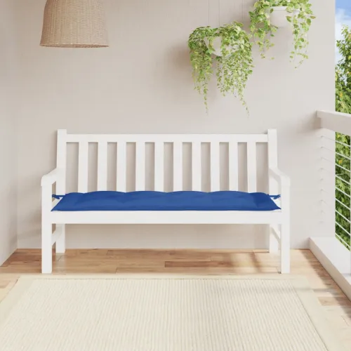 Jastuk za vrtnu klupu plavi 150 x 50 x 7 cm od tkanine Oxford - Plava 150 x 50 x 7 cm 1 Cijena