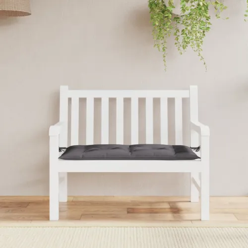 Jastuk za vrtnu klupu antracit 110 x 50 x 7 cm tkanina Oxford - Antracit 1 Cijena