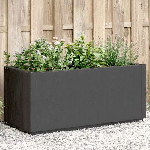 Vrtna sadilica tamnosiva 80x36x35 cm PP - Tamno siva 80 x 36 x 35 cm 1 Tamnosiva Cijena