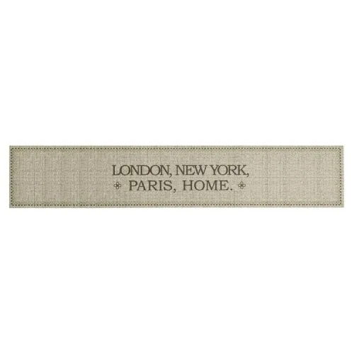 Kuhinjski tepih perivi s natpisom 60 x 300 cm baršunasti - capital home 60 x 300 cm Cijena