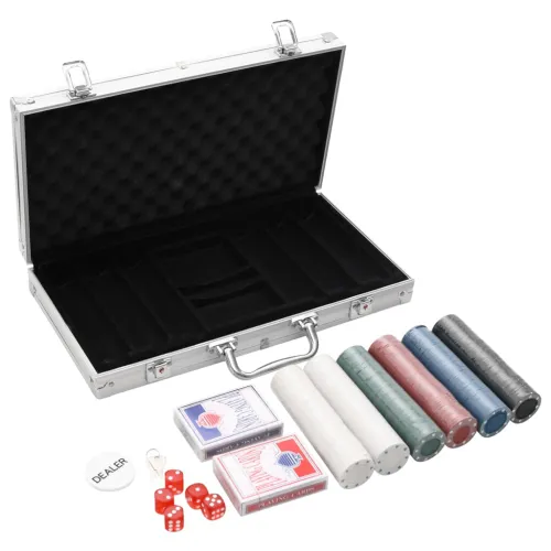 Set žetona za poker 300 kom 4 g - 1 Žeton (4 g) 300 Žeton (4 g) Cijena
