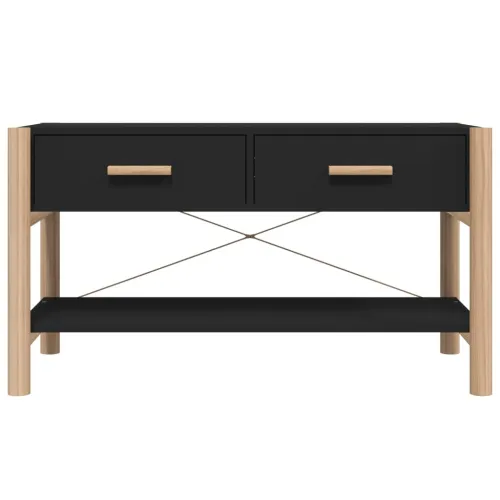 TV ormarić crni 82 x 38 x 45 cm od konstruiranog drva - Crna 1 Cijena