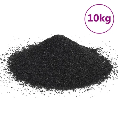Pijesak za akvarij 10 kg crni 0,2 - 2 mm - 10 kg 10 kg Cijena