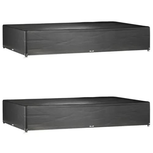 Navlake za vrtni namještaj 2 kom 325x205x60 cm pravokutne - 325 x 205 x 60 cm 2 Cijena
