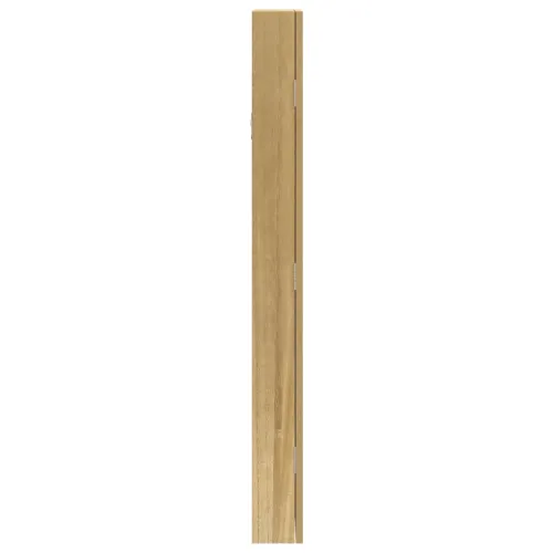 Zidni ormarić za nakit s ogledalom 30 x 8,5 x 90 cm - Smeđa Cijena