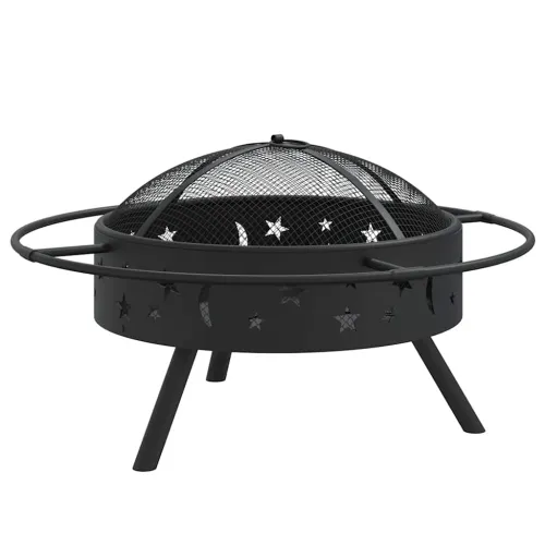 Posuda za vatru sa žaračem 70 cm XXL čelična Cijena