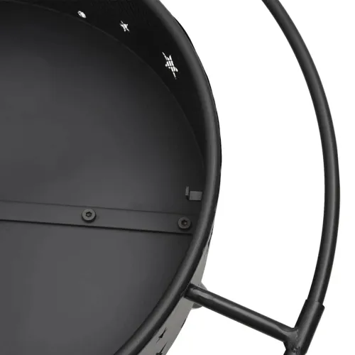 Posuda za vatru sa žaračem 70 cm XXL čelična Cijena