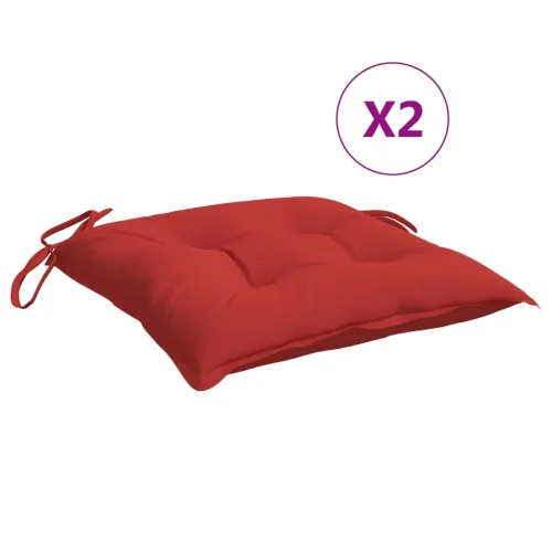 Jastuci za palete 2 kom crveni 50 x 50 x 7 cm od tkanine Oxford - Crvena 50 x 50 x 7 cm 2 Cijena