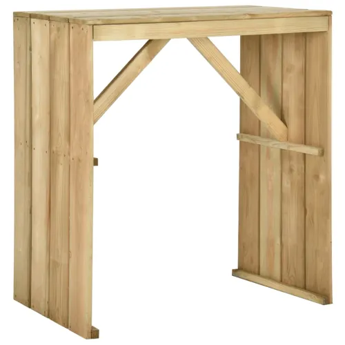 Barski stol 100 x 60 x 110 cm od impregnirane borovine Cijena