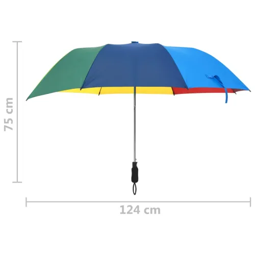 Automatski sklopivi kišobran višebojni 124 cm Cijena