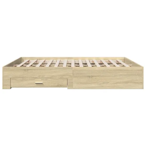 Okvir za krevet s ladicama boja hrasta 180x200 cm - Sonoma hrast 180 x 200 cm Cijena
