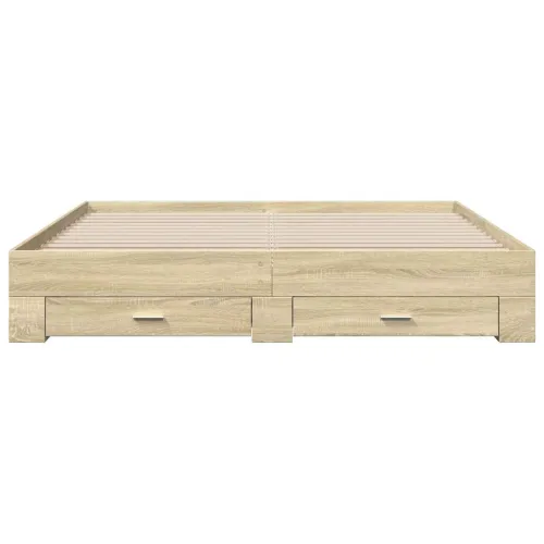Okvir za krevet s ladicama boja hrasta 180x200 cm - Sonoma hrast 180 x 200 cm Cijena
