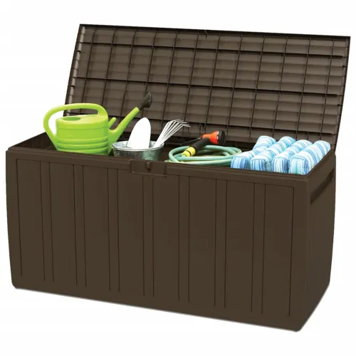 Kutija za jastuke smeđa 117 x 45,5 x 57,5 cm 270 L Cijena