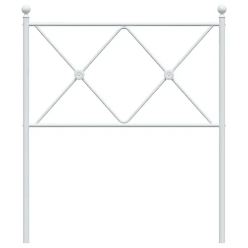 Metalno zamjensko uzglavlje bijelo 75 cm - Bijela 75 cm 1 Cijena