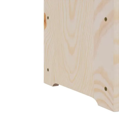 Stalak za vino s gornjom pločom 67,5x25x60 cm masivna borovina - 1 1 24 24 Cijena
