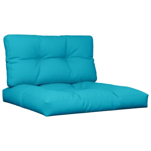 Jastuci za palete 2 kom tirkizni od tkanine - Tirkizna 80 x 80 x 12 cm 1 Tirkizna Cijena