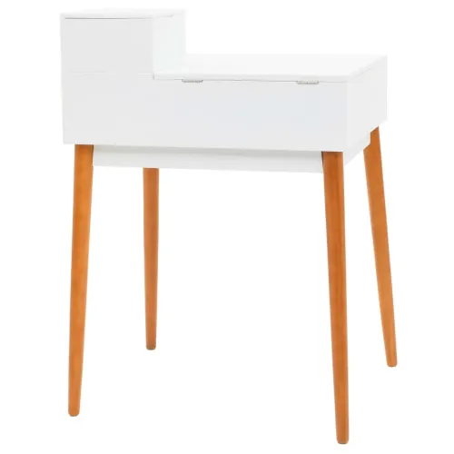 Toaletni stolić s ogledalom od MDF-a 60 x 50 x 86 cm Cijena