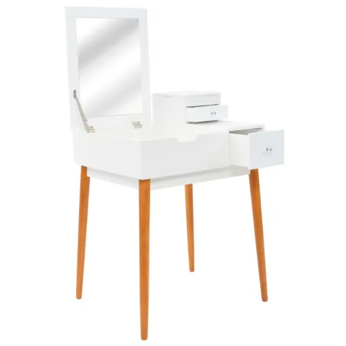 Toaletni stolić s ogledalom od MDF-a 60 x 50 x 86 cm Cijena