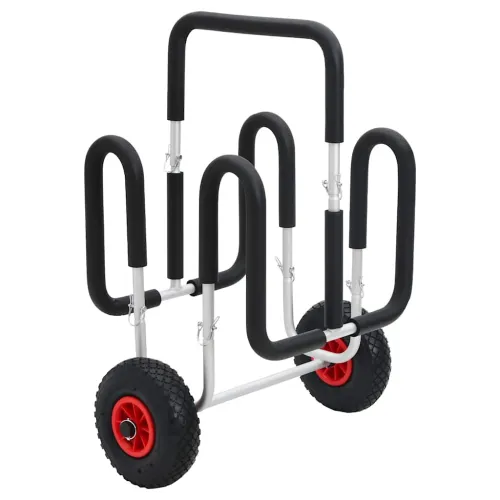 SUP kolica za 2 daske za surfanje 90 kg aluminijska - 67 x 48 x 89 cm 2 Cijena
