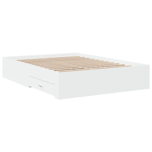 Okvir kreveta s ladicama bez madraca bijeli 135x190 cm - Bijela 135 x 190 cm Cijena