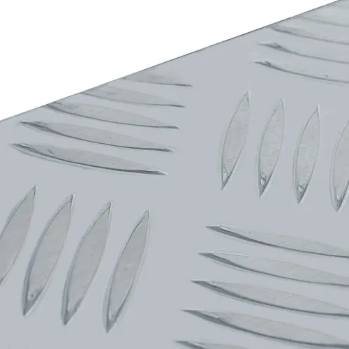 Aluminijska kutija 76,5 x 26,5 x 33 cm srebrna - Srebrno 76.5 x 26.5 x 33 cm Cijena