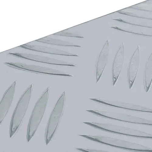 Aluminijska kutija 80 x 30 x 35 cm srebrna - Srebrno 80 x 30 x 35 cm Cijena