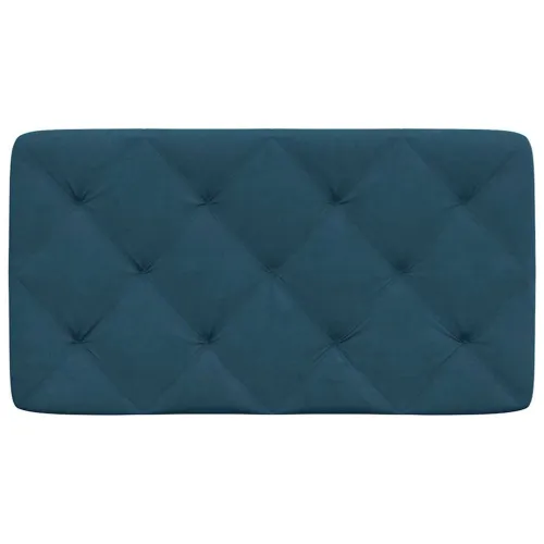 Jastuk za uzglavlje plavi 80 cm baršunasti - Plava 80 cm 1 Cijena
