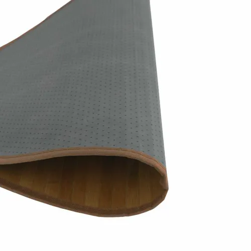 Okrugli tepih smeđi 80 cm od bambusa - Smeđa 80 cm Cijena