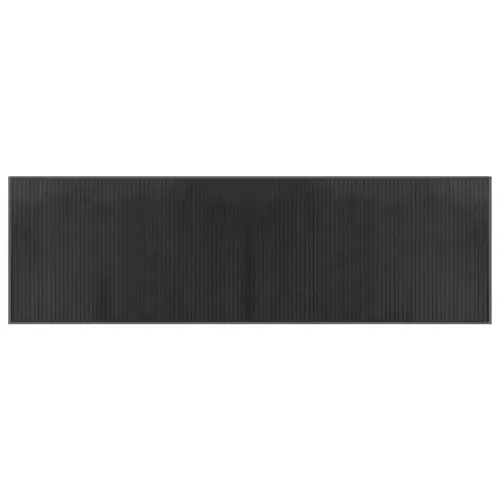 Tepih pravokutni sivi 60 x 200 cm od bambusa - Siva 60 x 200 cm Cijena