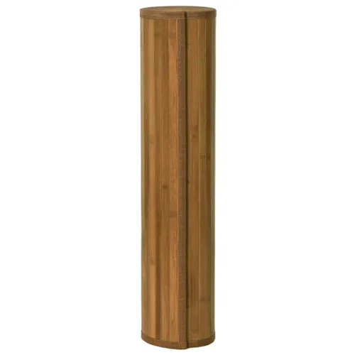 Tepih pravokutni smeđi 70 x400 cm od bambusa - Smeđa 70 x 400 cm Cijena