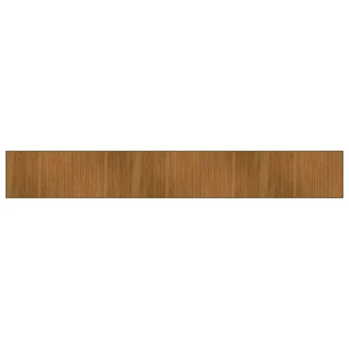 Tepih pravokutni smeđi 70 x 500 cm od bambusa - Smeđa 70 x 500 cm Cijena