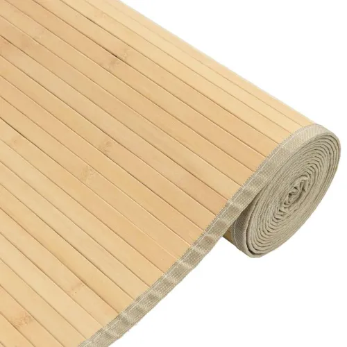 Tepih pravokutni svijetli prirodni 80 x 300 cm od bambusa - Svijetla prirodna 80 x 300 cm Cijena