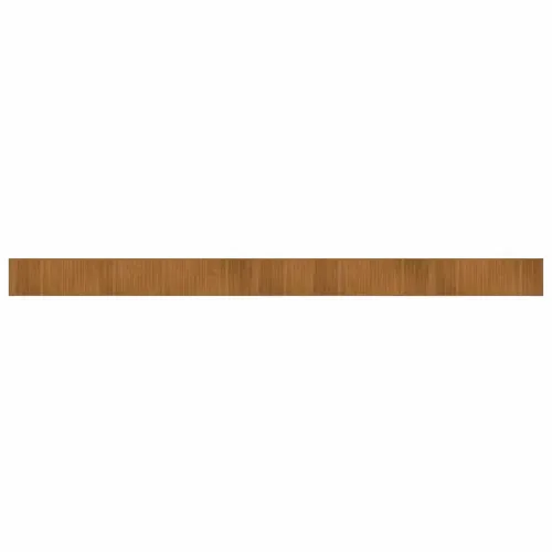 Tepih pravokutni smeđi 70 x 1000 cm od bambusa - Smeđa 70 x 1000 cm Cijena