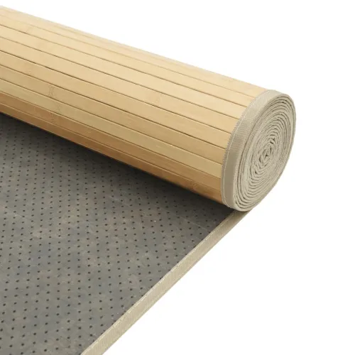 Tepih pravokutni svijetli prirodni 100 x 200 cm od bambusa - Svijetla prirodna 100 x 200 cm Cijena